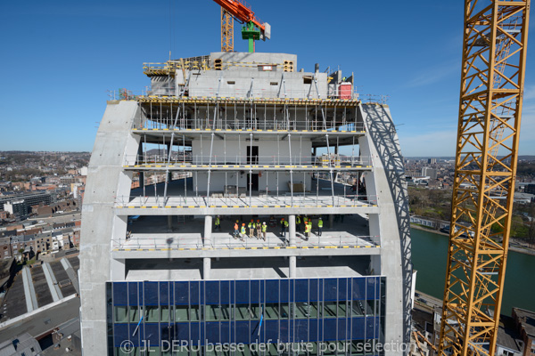 tour des finances à Liège